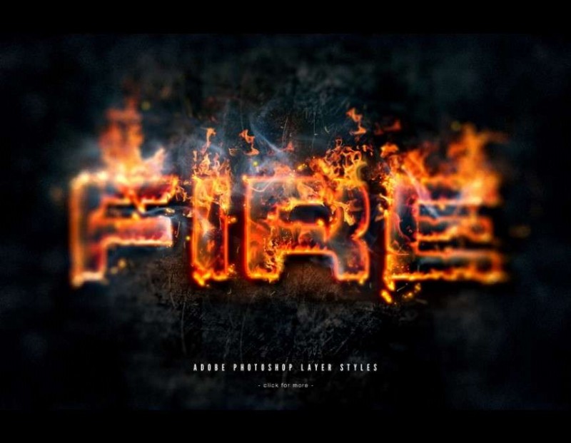 Photoshop Fire Text Effects:Profesionální průvodce
