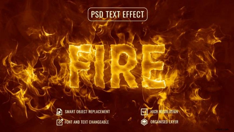 Photoshop Fire Text Effects:Profesionální průvodce