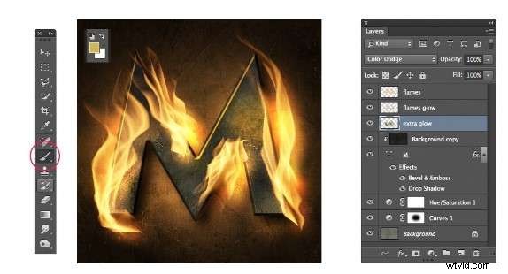 Photoshop Fire Text Effects:Profesionální průvodce 