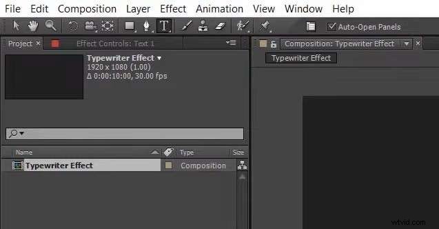 Beheers het typemachine-effect in After Effects:een praktische gids 