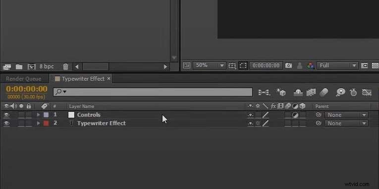 Beheers het typemachine-effect in After Effects:een praktische gids 