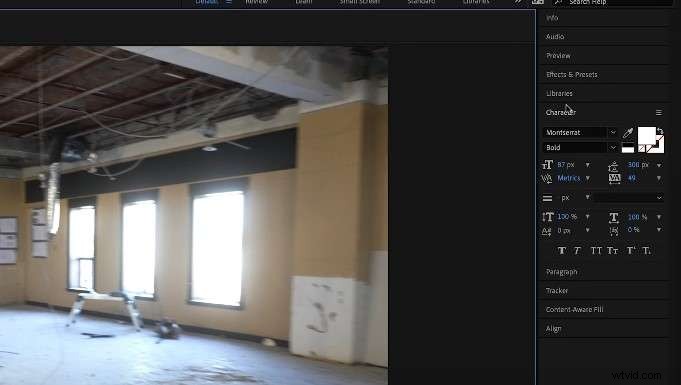 Výukový program After Effects:Vytvářejte úžasné 3D animace s plovoucím textem 