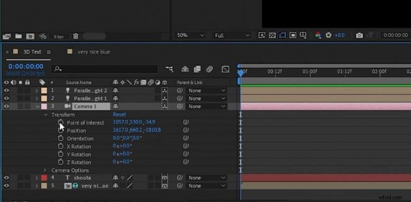 Výukový program After Effects:Vytvářejte úžasné 3D animace s plovoucím textem 