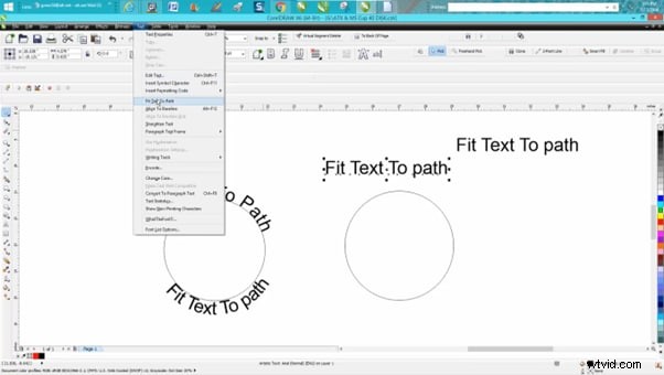 CorelDRAW:Mastertekst passend bij paden voor professionele ontwerpen 
