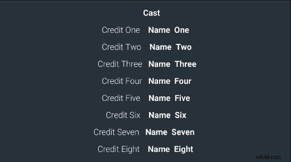 Creëer professionele aftiteling in Filmora:een stapsgewijze handleiding 