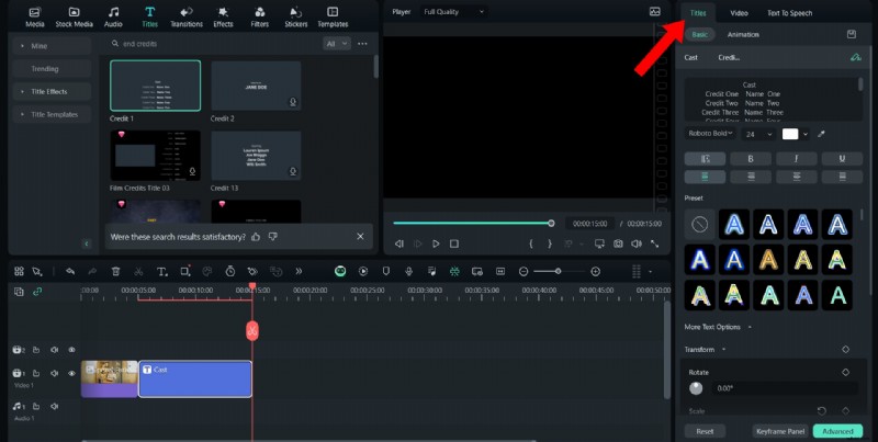 Creëer verbluffende scrollcredits in DaVinci Resolve:een stapsgewijze handleiding 