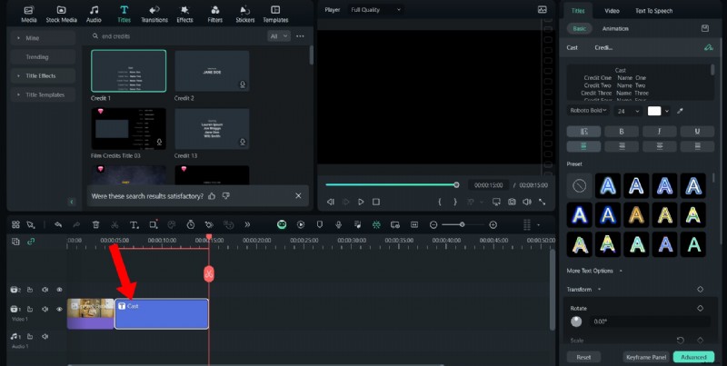 Creëer verbluffende scrollcredits in DaVinci Resolve:een stapsgewijze handleiding 