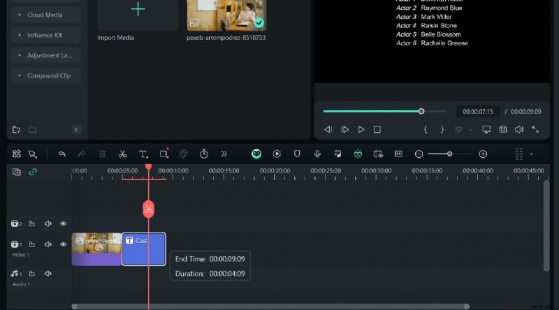 Creëer verbluffende scrollcredits in DaVinci Resolve:een stapsgewijze handleiding 