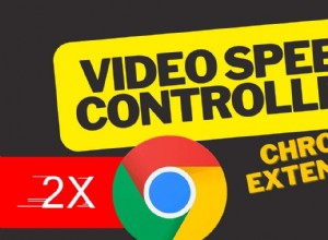 Controlador de velocidad de video de Chrome:ajuste la reproducción con facilidad 