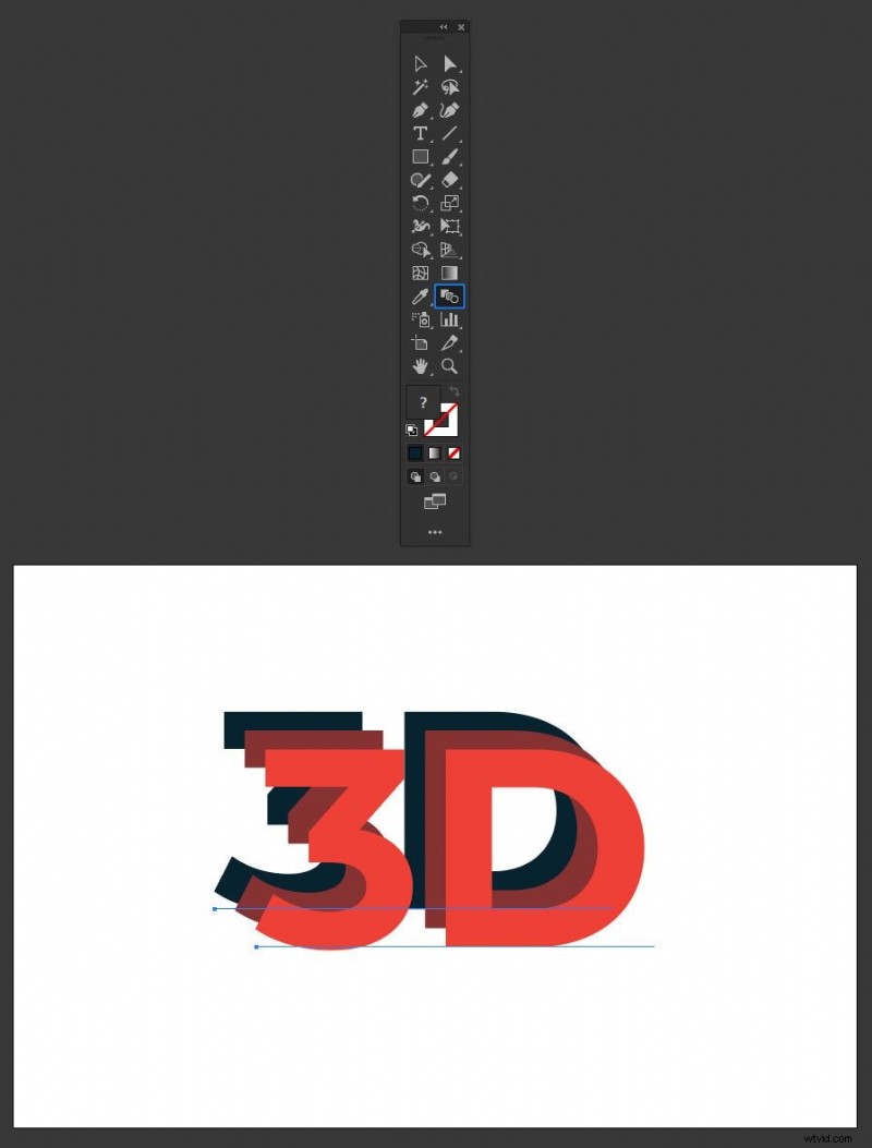 Maak verbluffende 3D-tekst in Adobe Illustrator – Stapsgewijze handleiding 