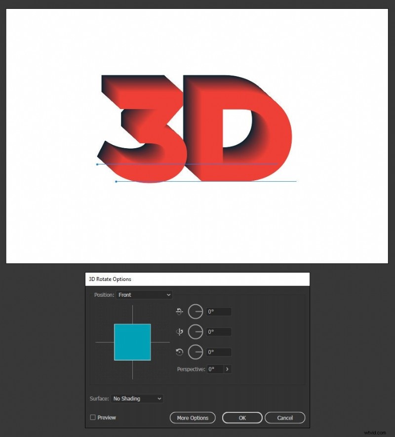 Maak verbluffende 3D-tekst in Adobe Illustrator – Stapsgewijze handleiding 