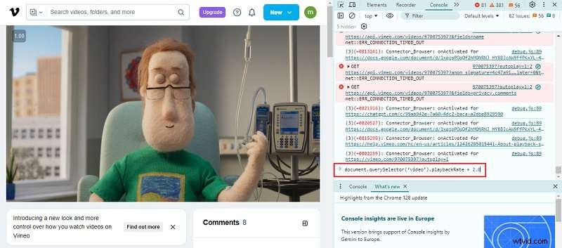 Geef uw Vimeo-ervaring een boost:3 eenvoudige manieren om de afspeelsnelheid te verhogen 