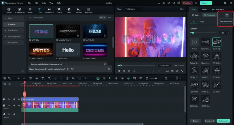 Maak verbluffende 3D-tekstanimaties met Filmora | Handleiding 