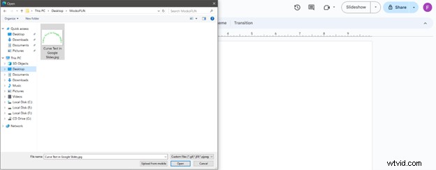 Vytvořte zakřivený text v Prezentacích Google:4 osvědčené techniky 