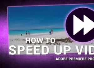 Snabba upp bilder i Premiere Pro:3 enkla metoder 