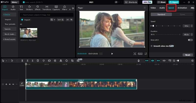 CapCut Slow-Motion-tutorial:creëer eenvoudig filmische effecten 