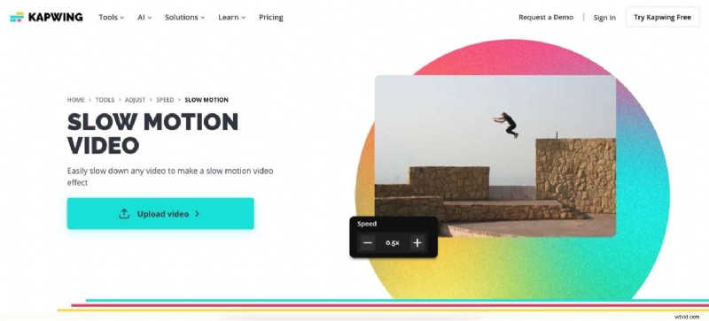 Top 5 online slow motion-videotools:creëer eenvoudig verbluffende effecten 