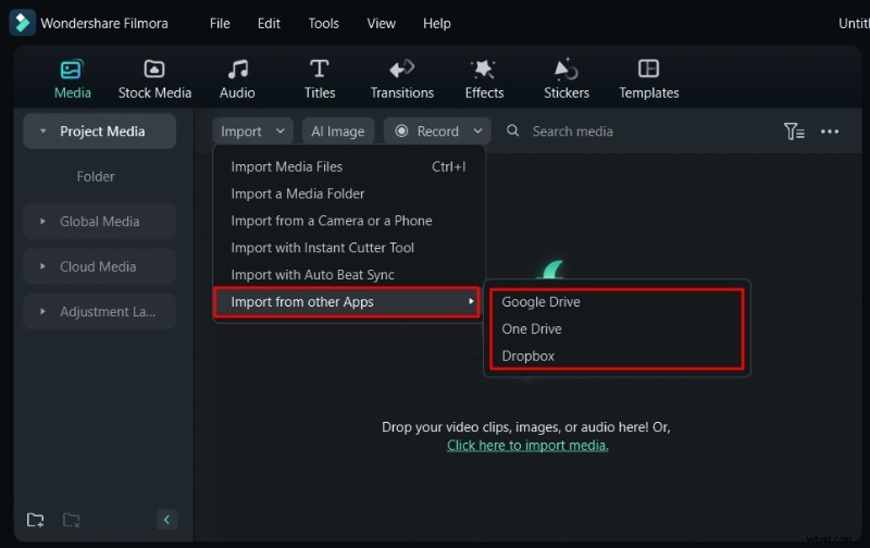 Beheersing van het importeren en aanpassen van video s in Wondershare Filmora:een stapsgewijze handleiding 