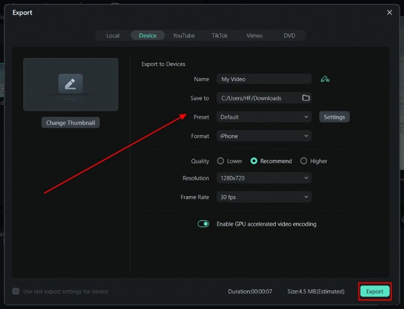 Videoweergave optimaliseren met framesnelheden en snelheid in Wondershare Filmora 