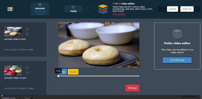 Beste online MP4-fusietools:combineer video s moeiteloos 