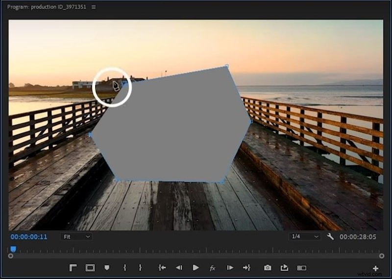 Premiere Pro Pen Tool:hoofdmaskers, vormen en keyframes | [Jaar] 