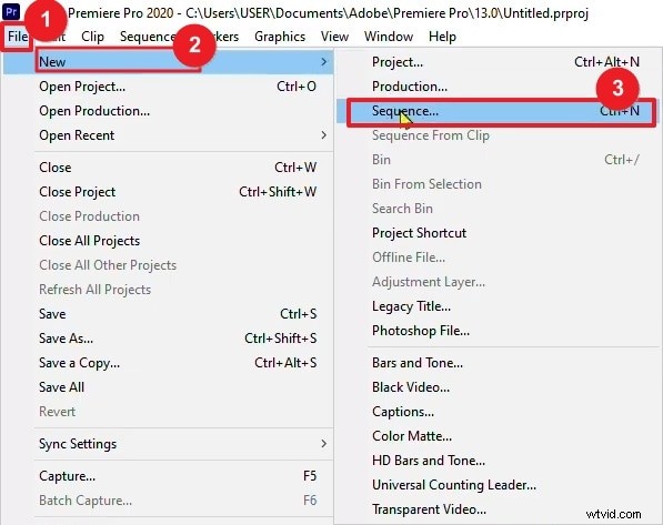 Hlavní vylepšení FPS v Premiere Pro:Snadno upravte sekvenci a snímkovou frekvenci 