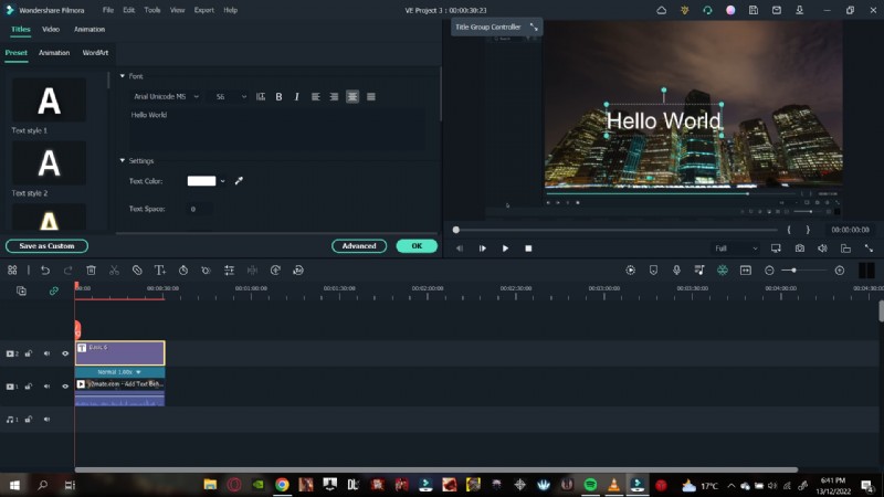 Mastertekst-achter-object bewerken in Filmora:een stapsgewijze handleiding 