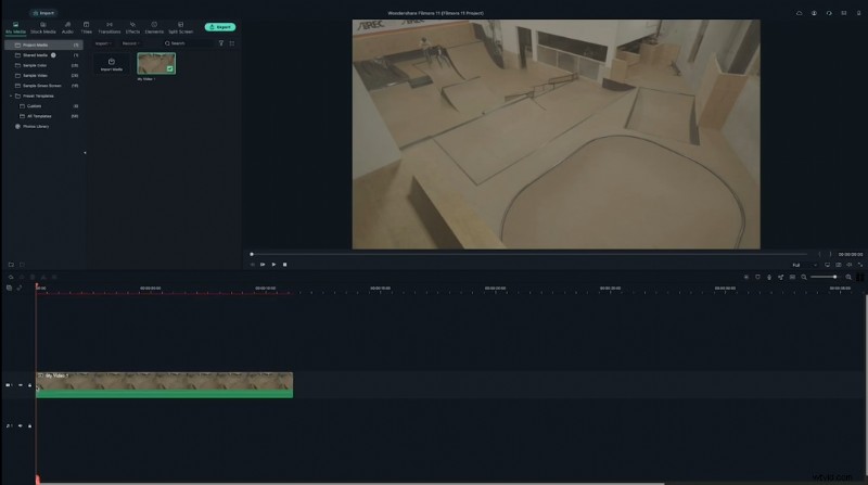 Beheers Freeze-Frame-reeksen met Filmora:een stapsgewijze handleiding 