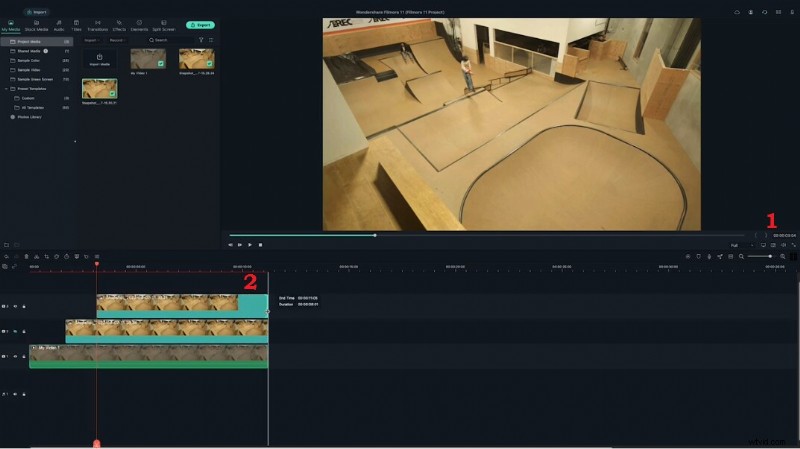 Beheers Freeze-Frame-reeksen met Filmora:een stapsgewijze handleiding 
