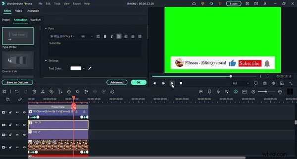 Creëer verbluffende graphics voor abonneekanalen met Wondershare Filmora 