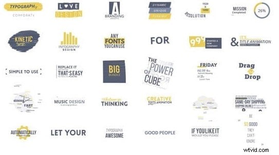 Toptekstplug-ins voor het verbeteren van uw After Effects-projecten 