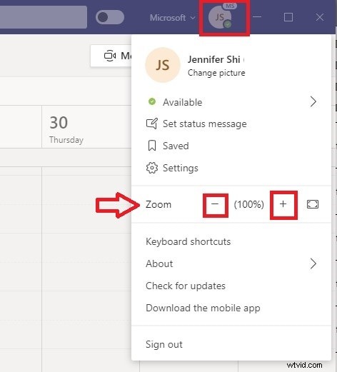 Zoom beheersen in Microsoft Teams:een uitgebreide gids 