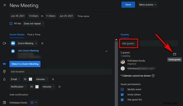 Naadloze zoomintegratie met Gmail en Google Agenda 