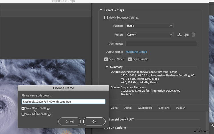 Mastervideo-overlay in Premiere Pro:professionele stapsgewijze handleiding 