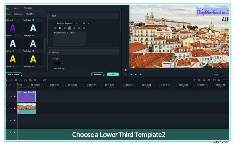 Voeg binnen enkele minuten een professionele Lower Third toe aan je video 