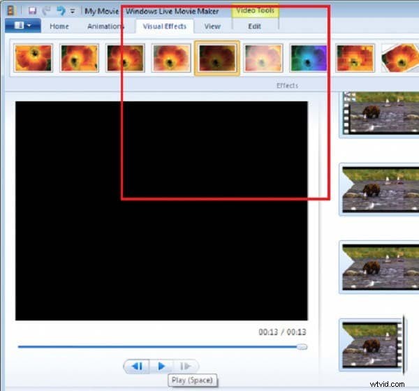 Video naar zwart vervagen in Windows Movie Maker (stapsgewijze handleiding) 