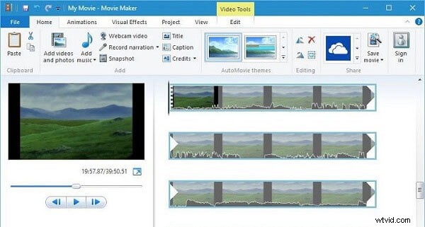 Video naar zwart vervagen in Windows Movie Maker (stapsgewijze handleiding) 