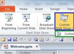 Aangepaste diavoorstellingen maken en beheren in PowerPoint:een stapsgewijze handleiding 