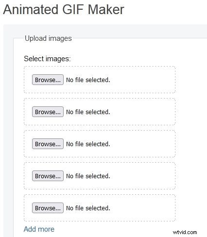 Beheers EZGIF:maak, converteer en snij GIF s eenvoudig bij 