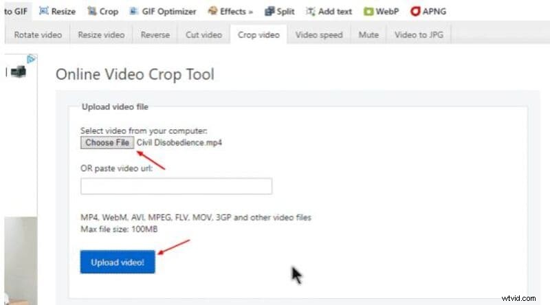 Beheers EZGIF:maak, converteer en snij GIF s eenvoudig bij 
