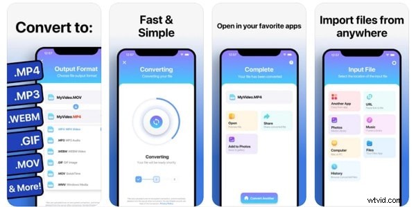 iPhone-videoformaten, -editors en -converters:de complete gids 