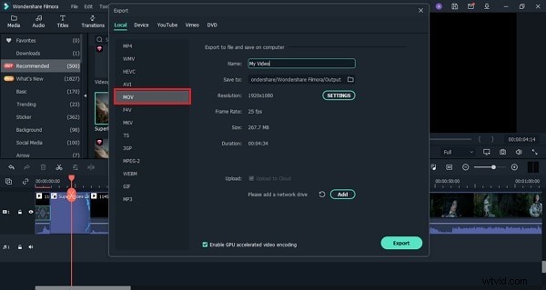 MOV-formaat uitgelegd:MOV-video s bewerken als een professional 