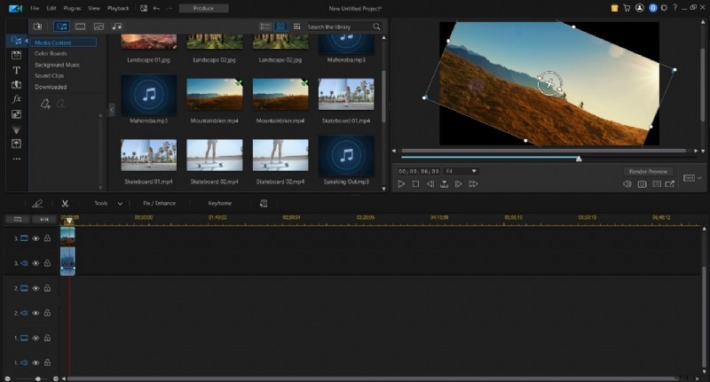 Jak otáčet videa v CyberLink PowerDirector 365 a Wondershare Filmora X – průvodce krok za krokem 