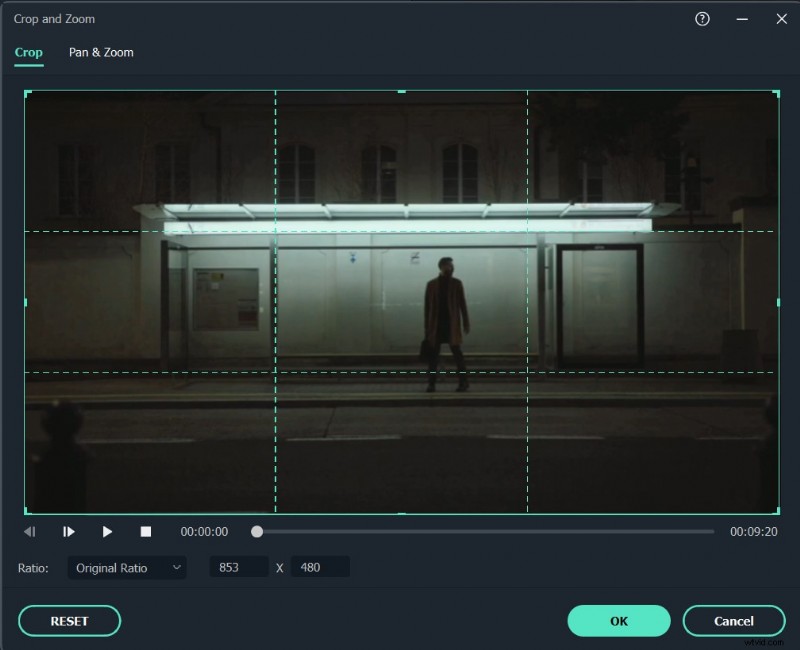 Wondershare Filmora:bereken en pas de beeldverhouding van video eenvoudig online aan 