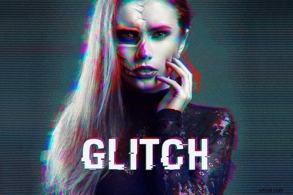 Hoe u verbluffende glitch-effecten kunt creëren in Photoshop:de ultieme gids 