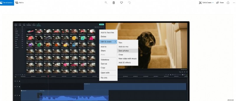 Jak extrahovat statické obrázky z videa pomocí aplikace Windows 10 Photos 