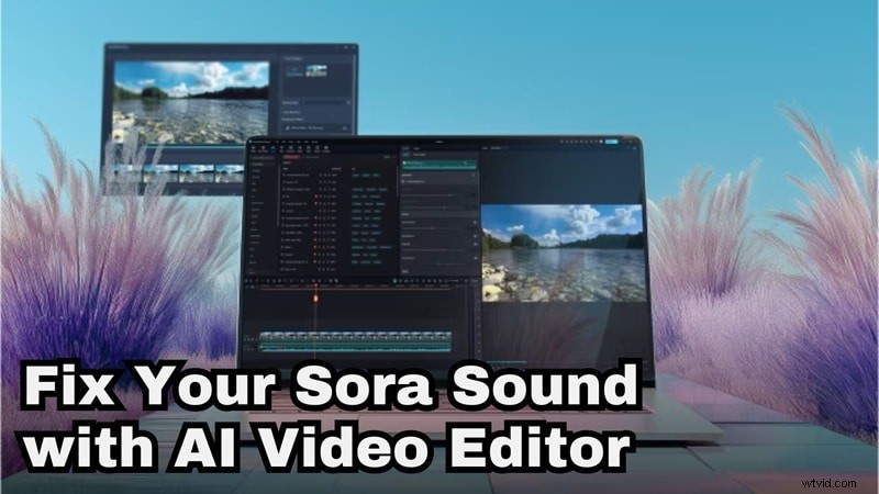 Master Sora AI Audio:ruim ruis op en bereik helder, filmisch geluid 