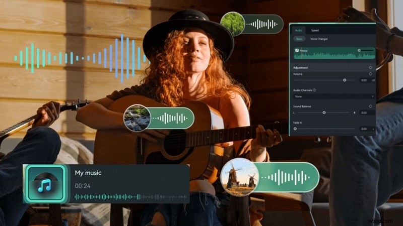 Master Sora AI Audio:ruim ruis op en bereik helder, filmisch geluid 