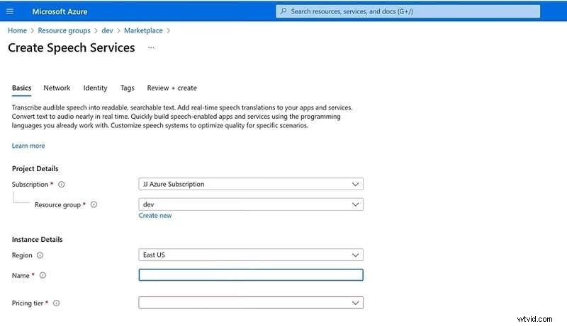 Le migliori API gratuite di sintesi vocale:Google Cloud, Azure, Speechmatics, AssemblyAI e AWS Transcribe 