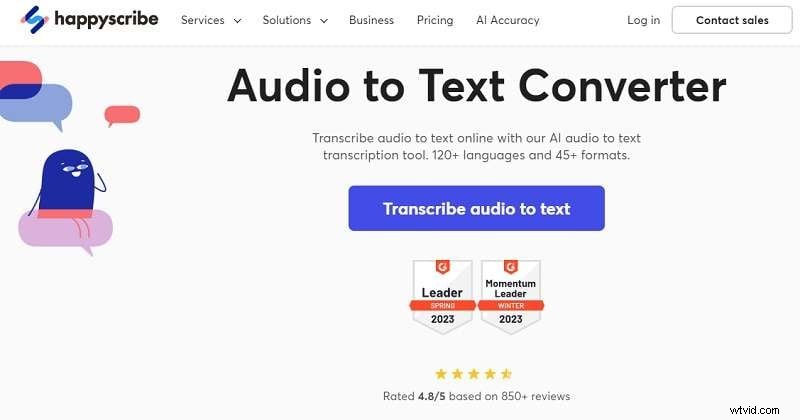Top 6 audio-naar-tekst-transcriptietools om de productiviteit te maximaliseren 